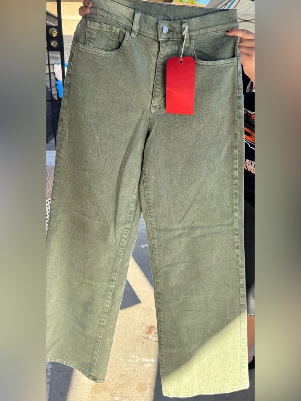 Le Jean column sage jeans